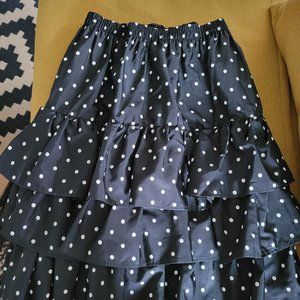 The New York Clothing Co. Ruffle Skirt (Small)